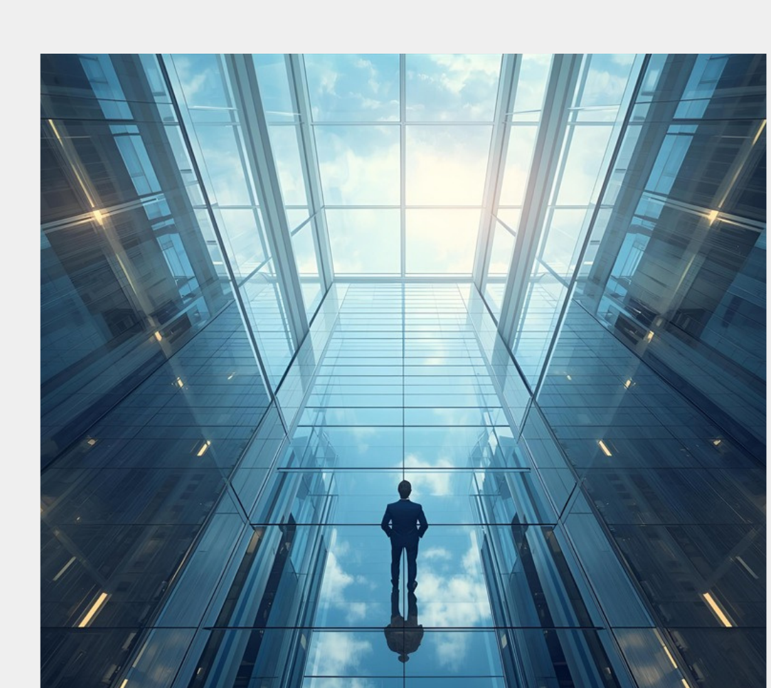 Architectural visual of an atrium from the StoneBridge sectors presentation